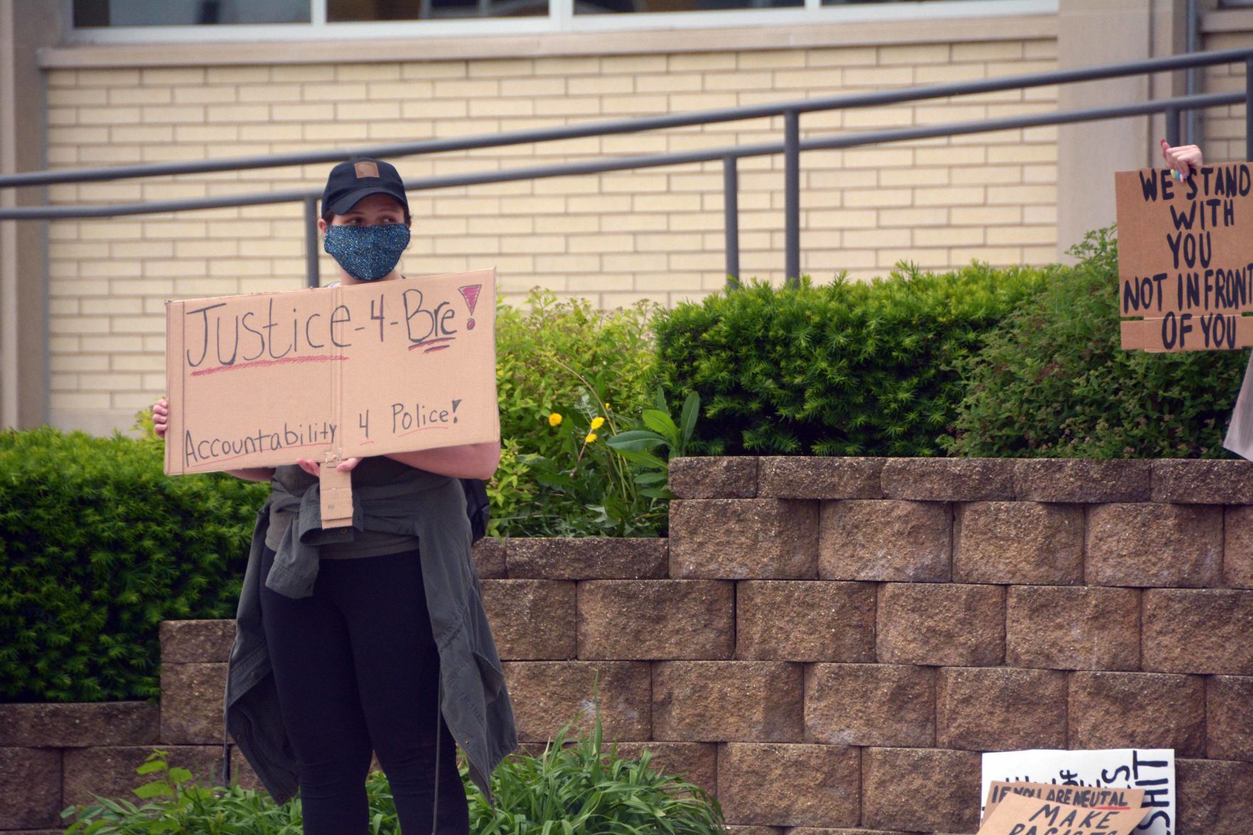 Portage protests police brutality